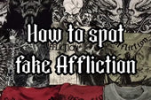 How to legit check real Affliction clothing? Spot fake counterfeits