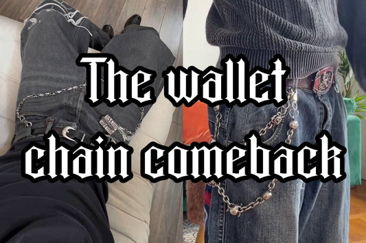 Wallet chains: how to wear, DIY, where to buy pants chains...