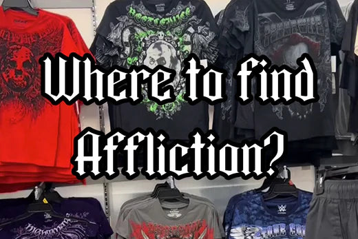 Where to find and buy Affliction clothes? Retailers, second hand...