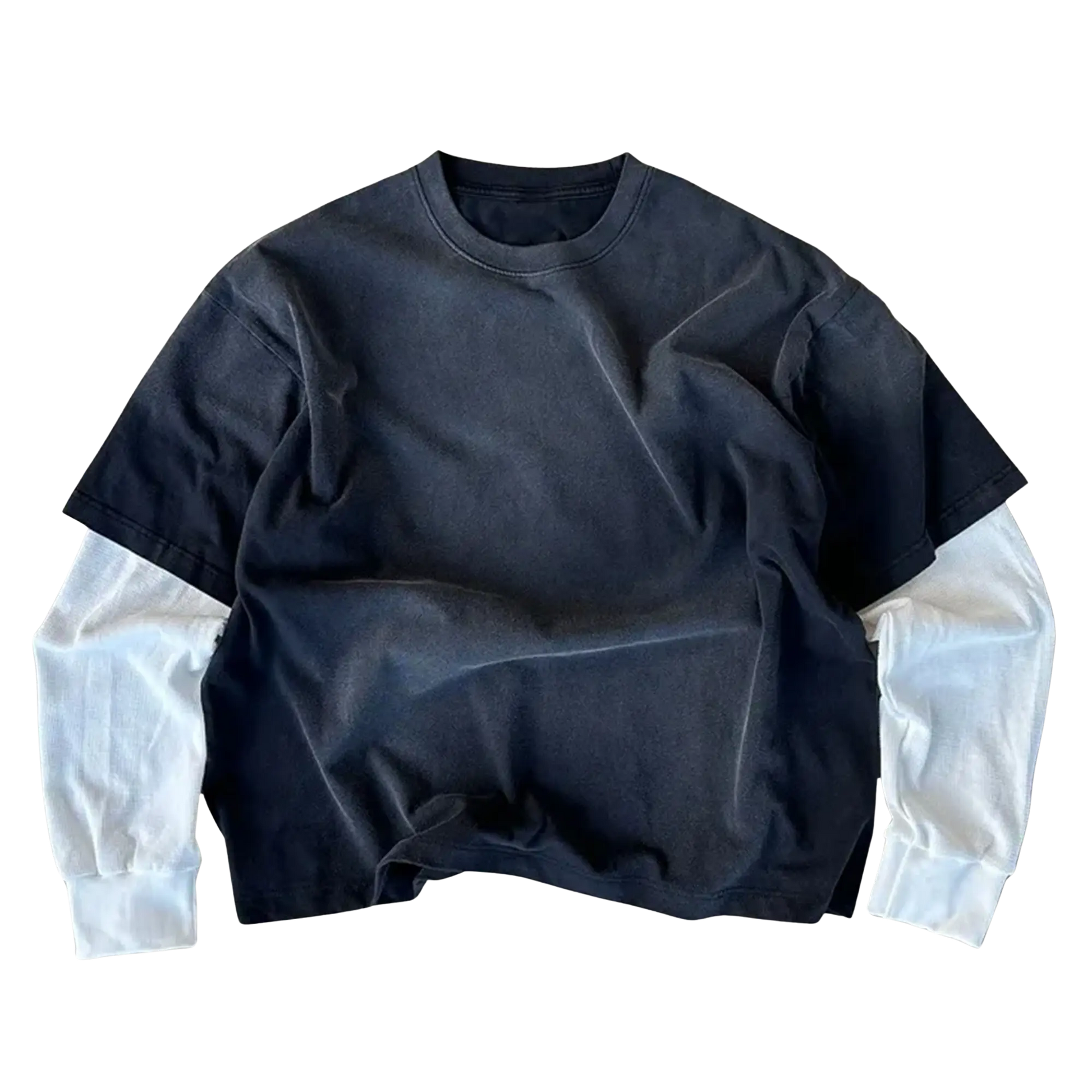 UND3RSL33Z - 2000s Older Brother Core Long Sleeves T-Shirt - Obphoria